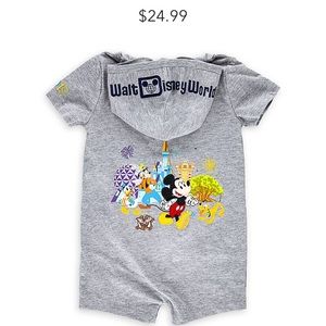 ☀️ NWT Walt Disney World Baby Romper 2019 size 24m